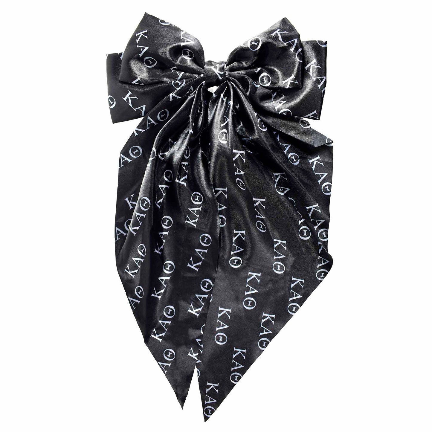 Kappa Alpha Theta Greek Letters Hair Bow