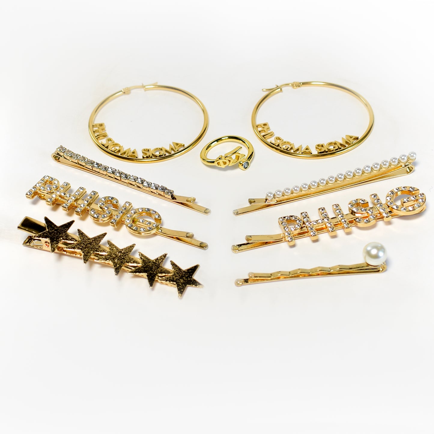 Big Sorority Hair Clips