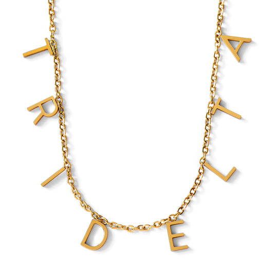 Delta Delta Delta Name Necklace