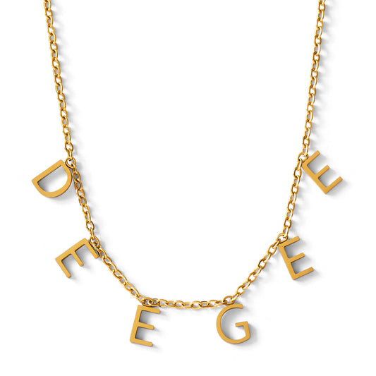 Delta Gamma Name Necklace