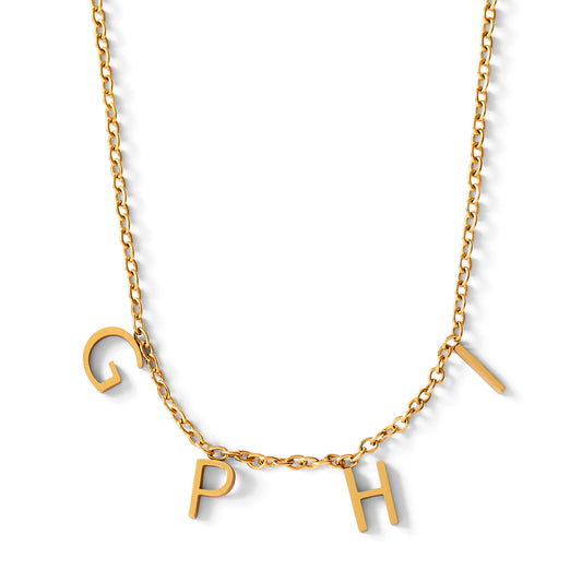 Gamma Phi Beta Name Necklace