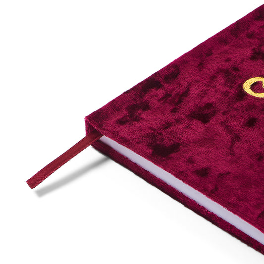 Pi Beta Phi Velvet Notebook with Gold Foil Imprint