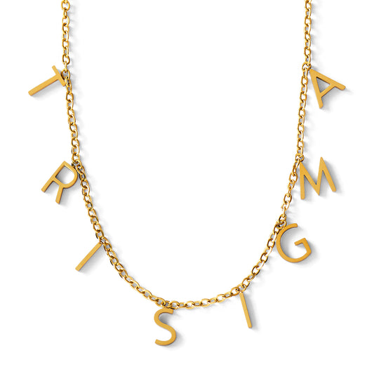 Sigma Sigma Sigma Name Necklace