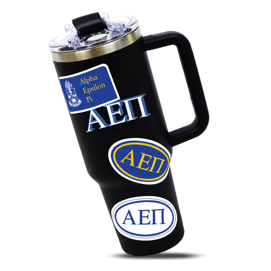 Alpha Epsilon Pi Fraternity Brand Focus Sticker Sheet