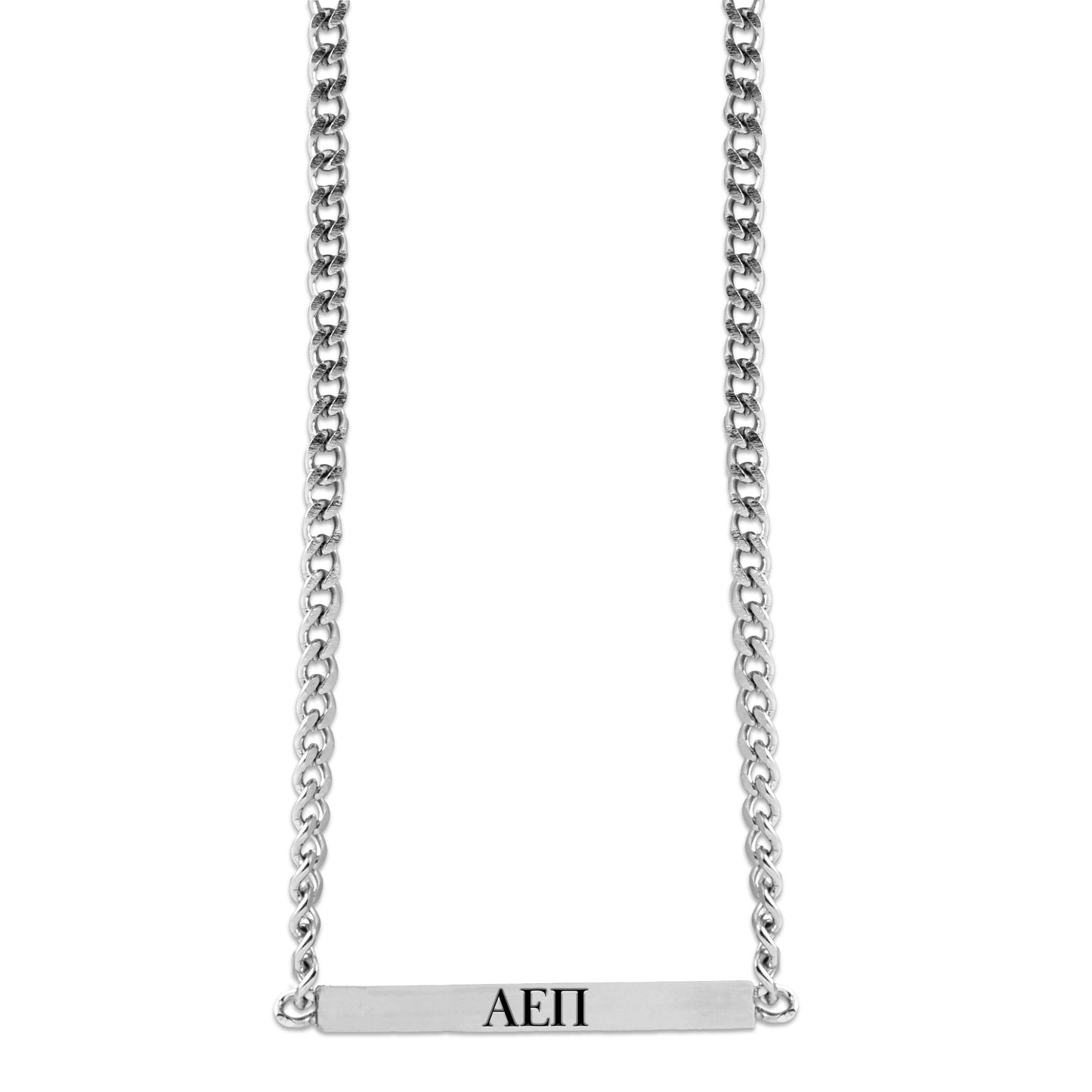 Alpha Epsilon Pi Fraternity Necklace- Greek Letters Pendant