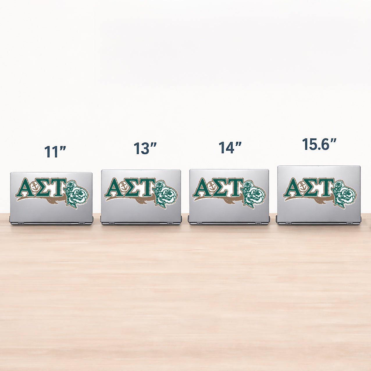 Alpha Sigma Tau Laptop Jumbo Sticker/Decal