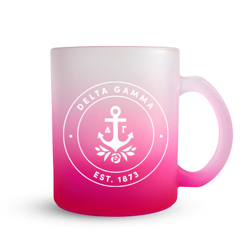 Delta Gamma Mug - Ombre Glass