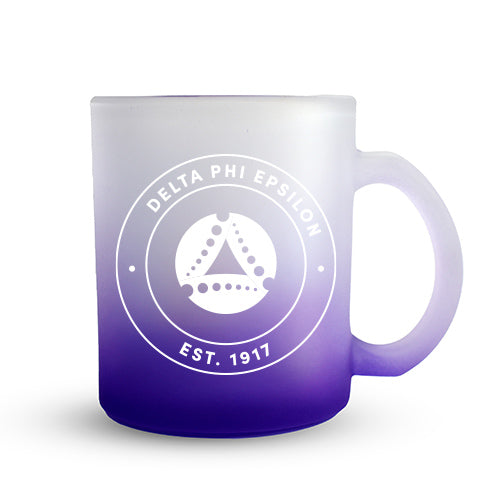 Delta Phi Epsilon Mug - Ombre Glass