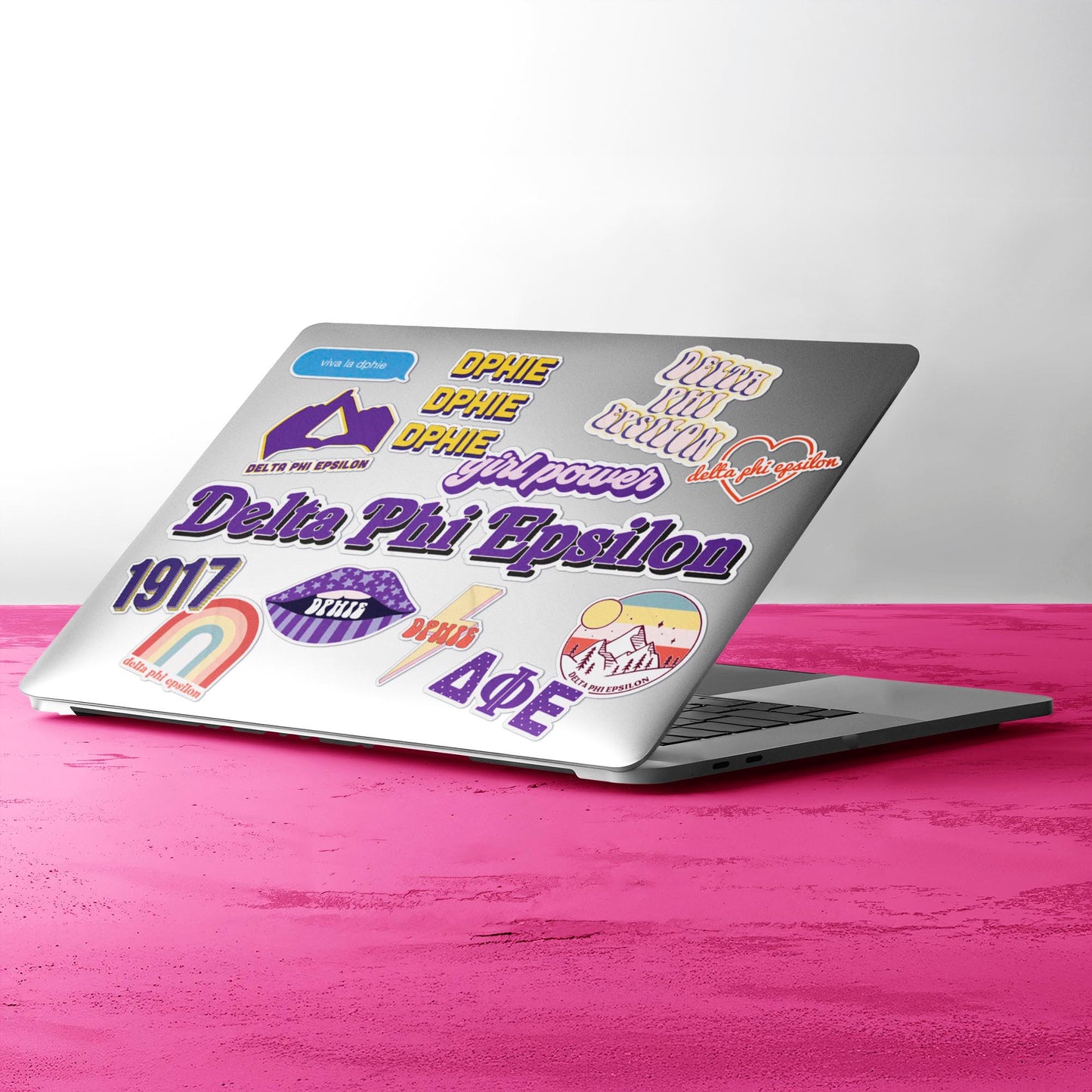 Delta Phi Epsilon Girl Power Sticker Sheet