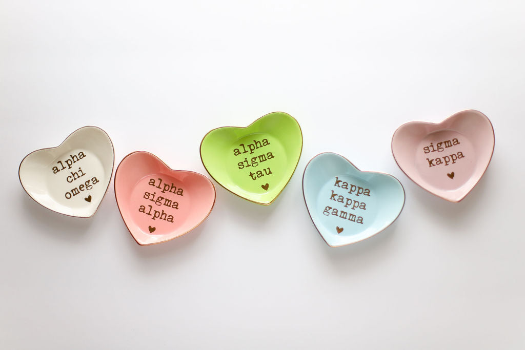 Delta Sigma Theta Ceramic Ring Dish