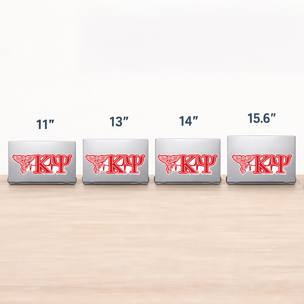 Kappa Psi Laptop Jumbo Sticker/Decal