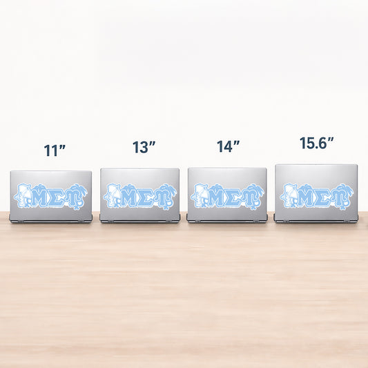 Mu Sigma Upsilon Laptop Jumbo Sticker/ Decal