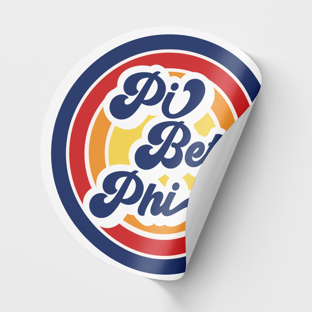 Pi Beta Phi <br> Retro Sticker Sheet