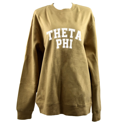 Theta Phi Alpha Sweatshirt- Crewneck Varsity Letters Design