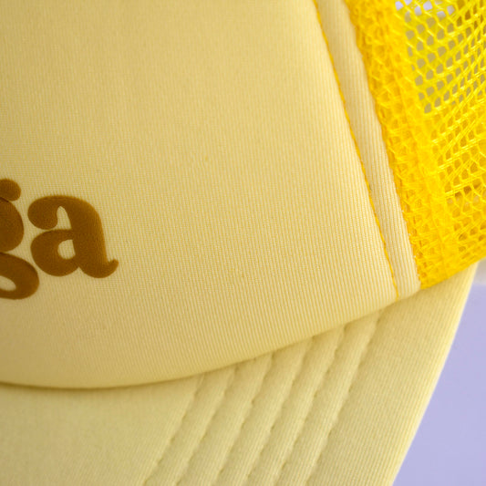 Chi Omega Baseball Cap, Mesh Trucker-Style Hat