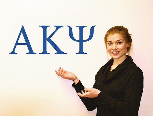 Alpha Kappa Psi <br> Jumbo Letter Decals