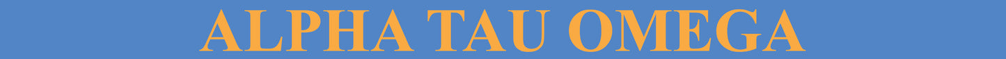 Alpha Tau Omega Sunglass Strap Design- Croakie