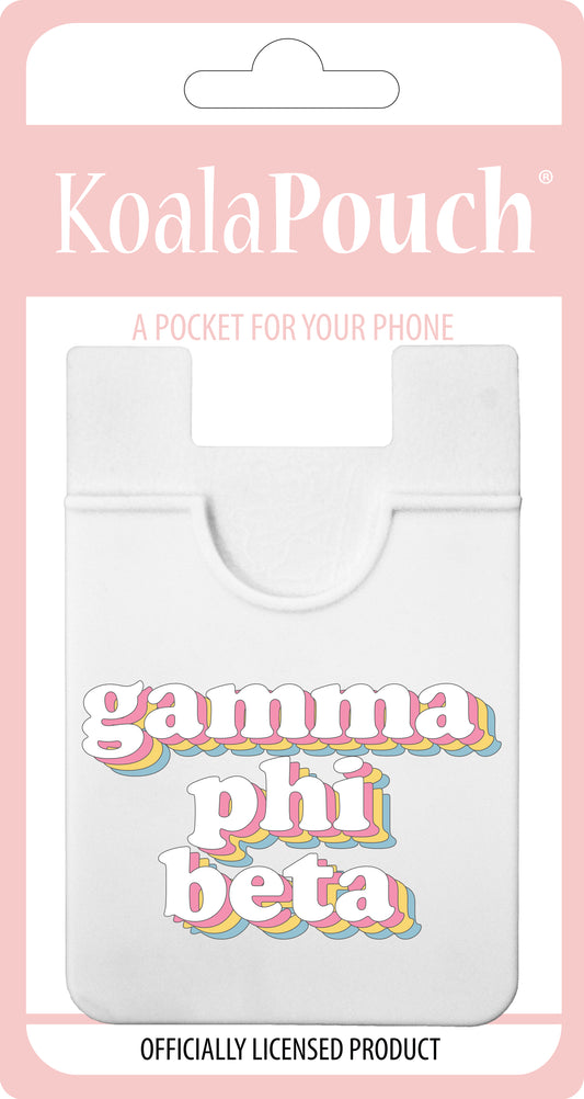 Gamma Phi Beta Retro Koala Pouch