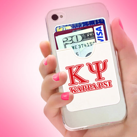 Kappa Psi Koala Pouch - Greek Letters Design - Phone Wallet