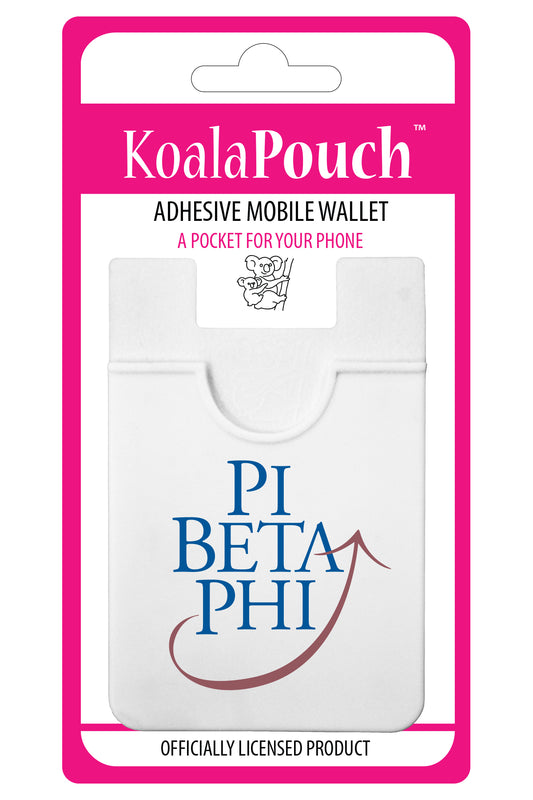 Pi Beta Phi Koala Pouch - Logo Design - Phone Wallet
