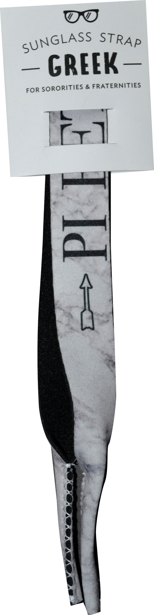 Pi Beta Phi Sunglass Strap Packaging- Croakie