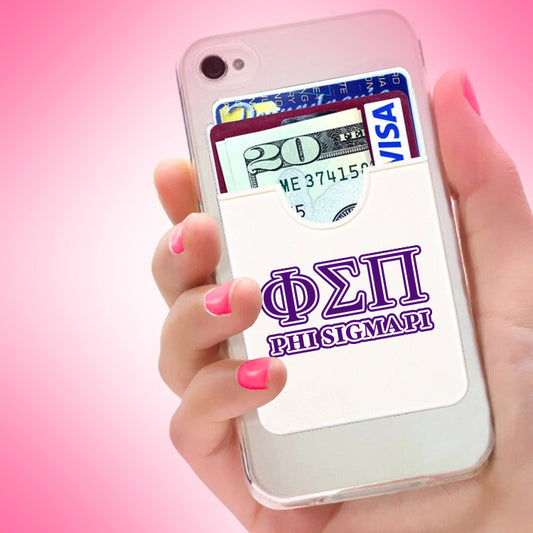 Phi Sigma Pi Koala Pouch - Greek Letters Design - Phone Wallet