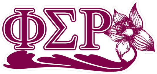 Phi Sigma Rho 13 x 5  <br> Laptop Skin/Wall Decal