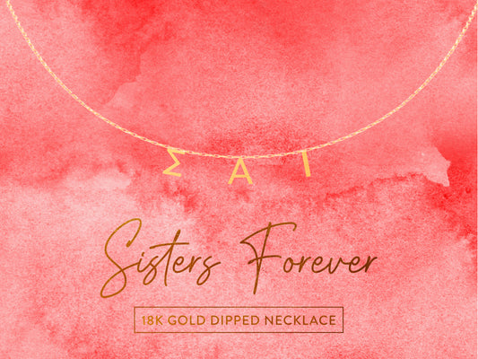 Sigma Alpha Iota Name Necklace