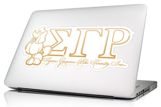 Sigma Gamma Rho Laptop Skin or Wall Decal