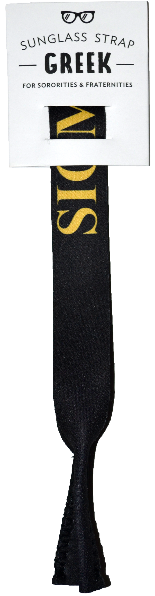 Sigma Nu Sunglass Strap Packaging - Croakie