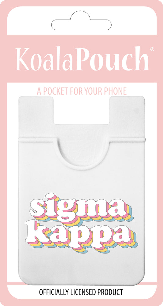 Sigma Kappa  Retro Koala Pouch
