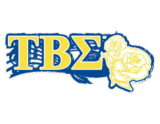 Tau Beta Sigma <br>11.75 x 4.5 Laptop Skin/Wall Decal