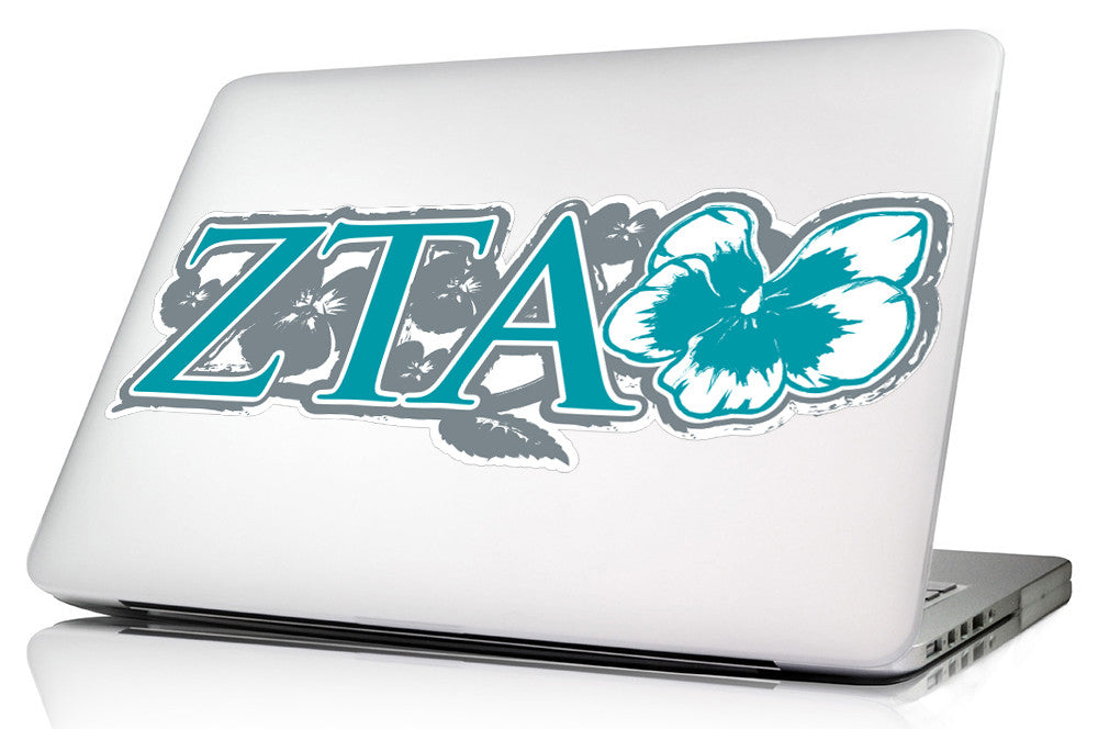 Zeta Tau Alpha Laptop Jumbo Sticker/Decal