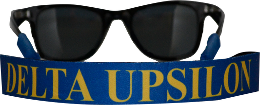 Delta Upsilon Sunglass Strap - Croakie