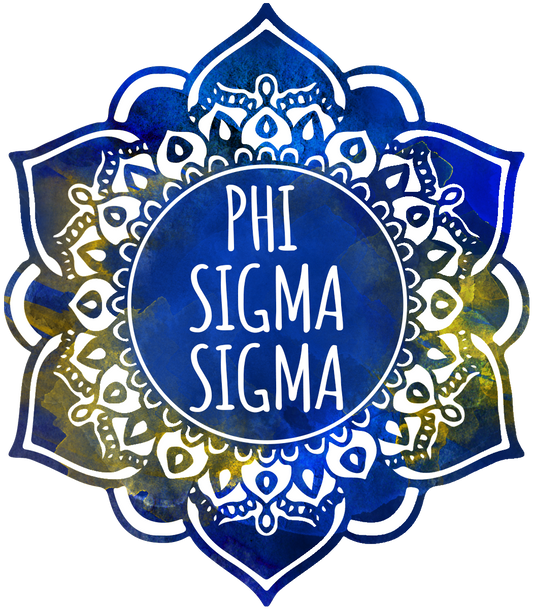 Phi Sigma Sigma Mandala Air Freshener