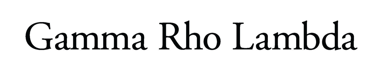 Gamma Rho Lambda Merch Collection