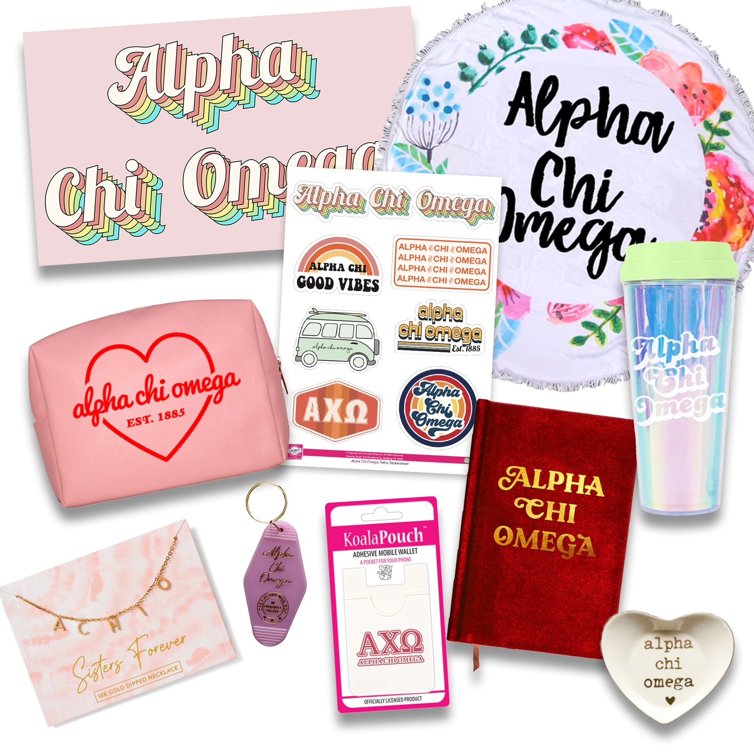 Celebrate Sisterhood Sorority Gift Box- 10 items included!