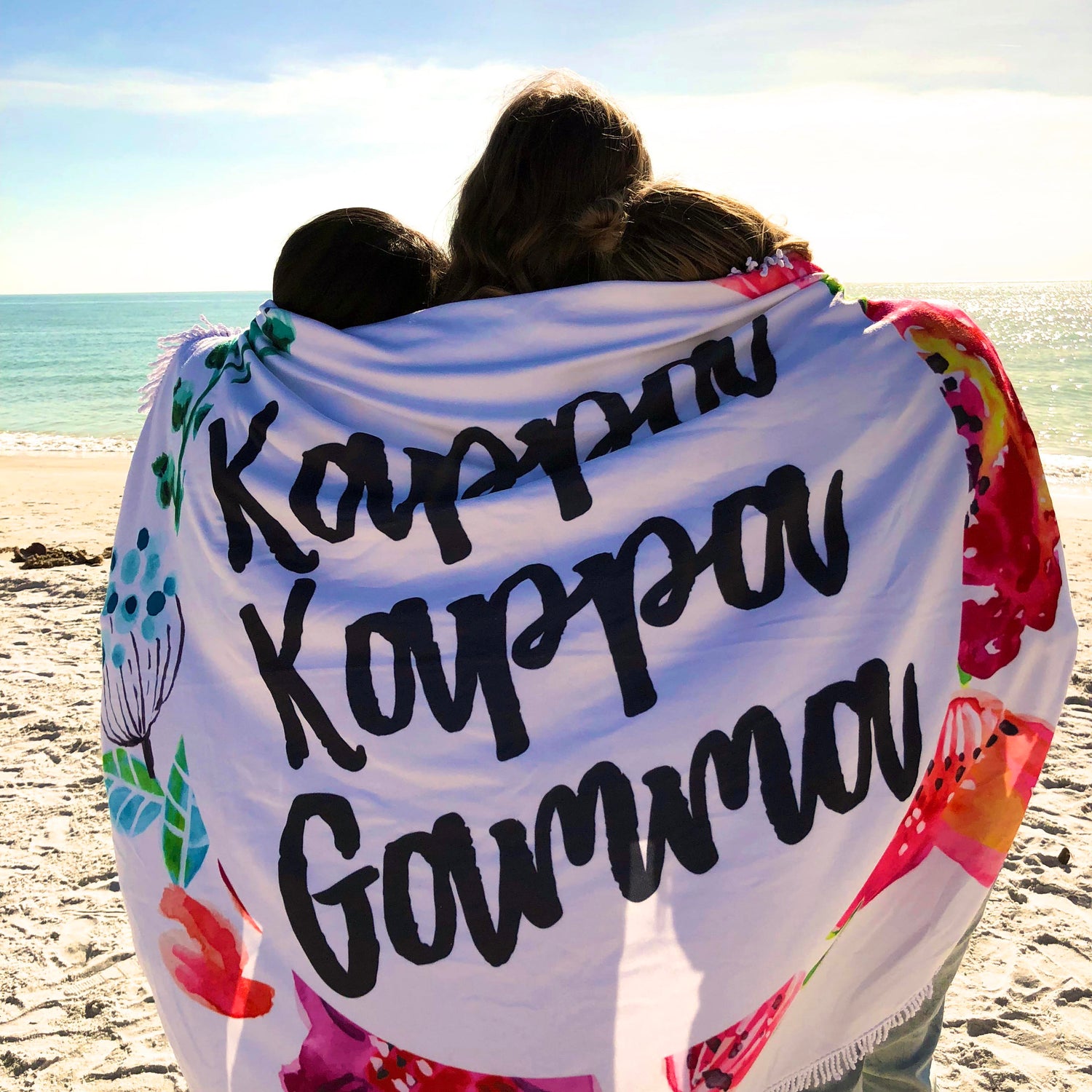 Sorority Fringe Towel Blanket