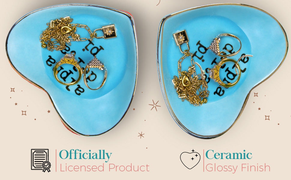 Alpha Delta Pi Ceramic Ring Dish