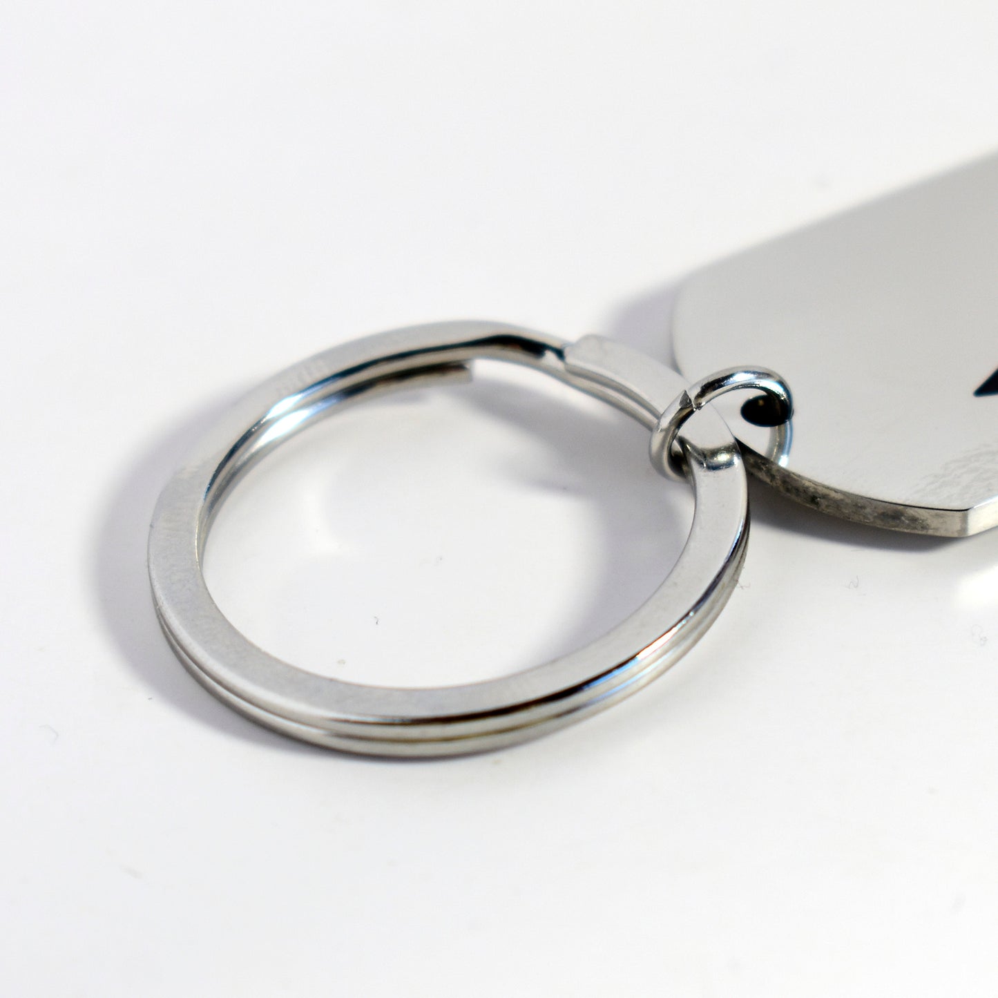 Alpha Gamma Rho Fraternity Keychain- Stainless Steel Dog Tag Design