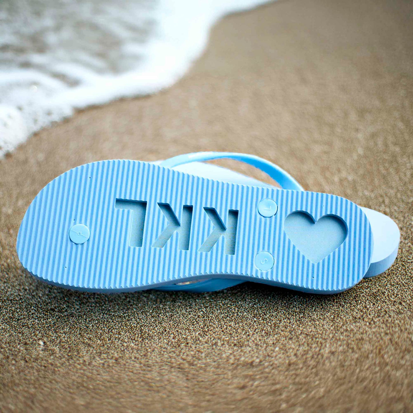 Kappa Alpha Theta Flip Flops, With Greek Letter Cutouts