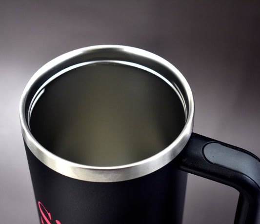 Sigma Phi Epsilon Fraternity 40oz Stainless Steel Tumbler with Handle