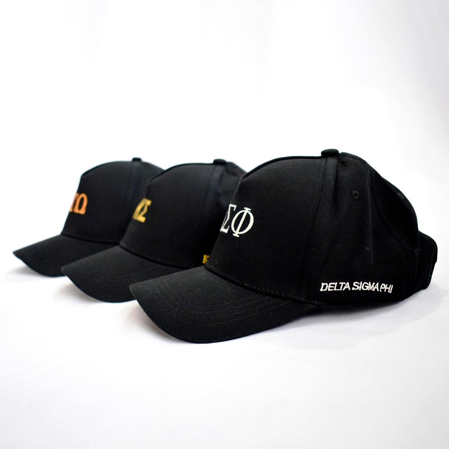 Alpha Epsilon Pi Baseball Cap- Brushed Cotton 5-Panel Black Hat