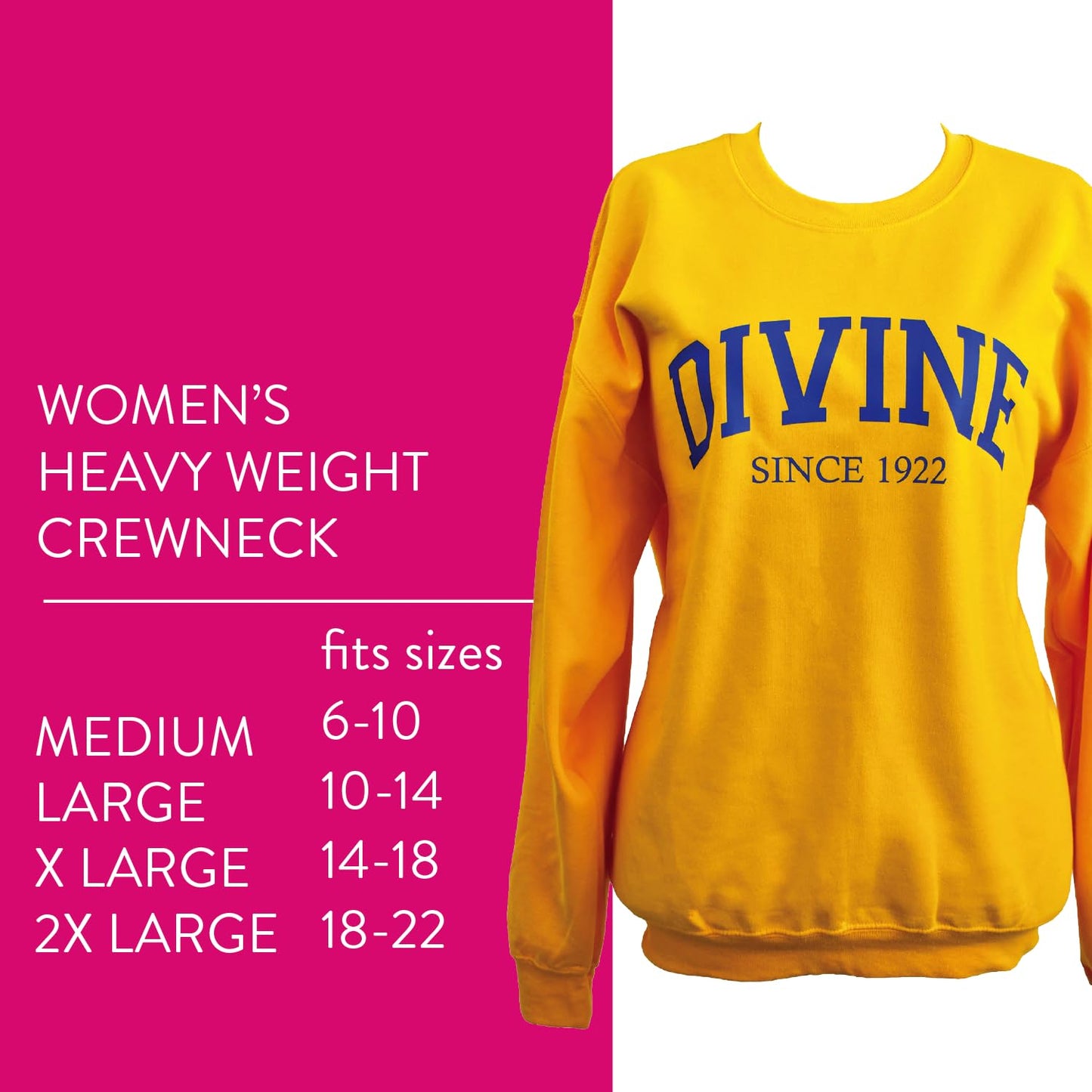 Sigma Gamma Rho Sorority Sweatshirt- Divine and Sorority Name Design