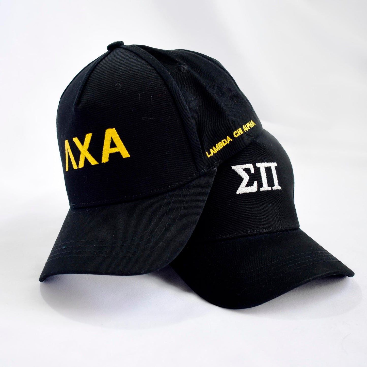 Alpha Epsilon Pi Baseball Cap- Brushed Cotton 5-Panel Black Hat