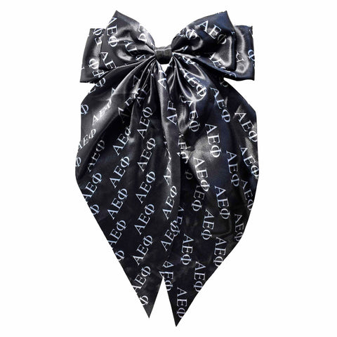 Alpha Epsilon Phi Greek Letters Hair Bow