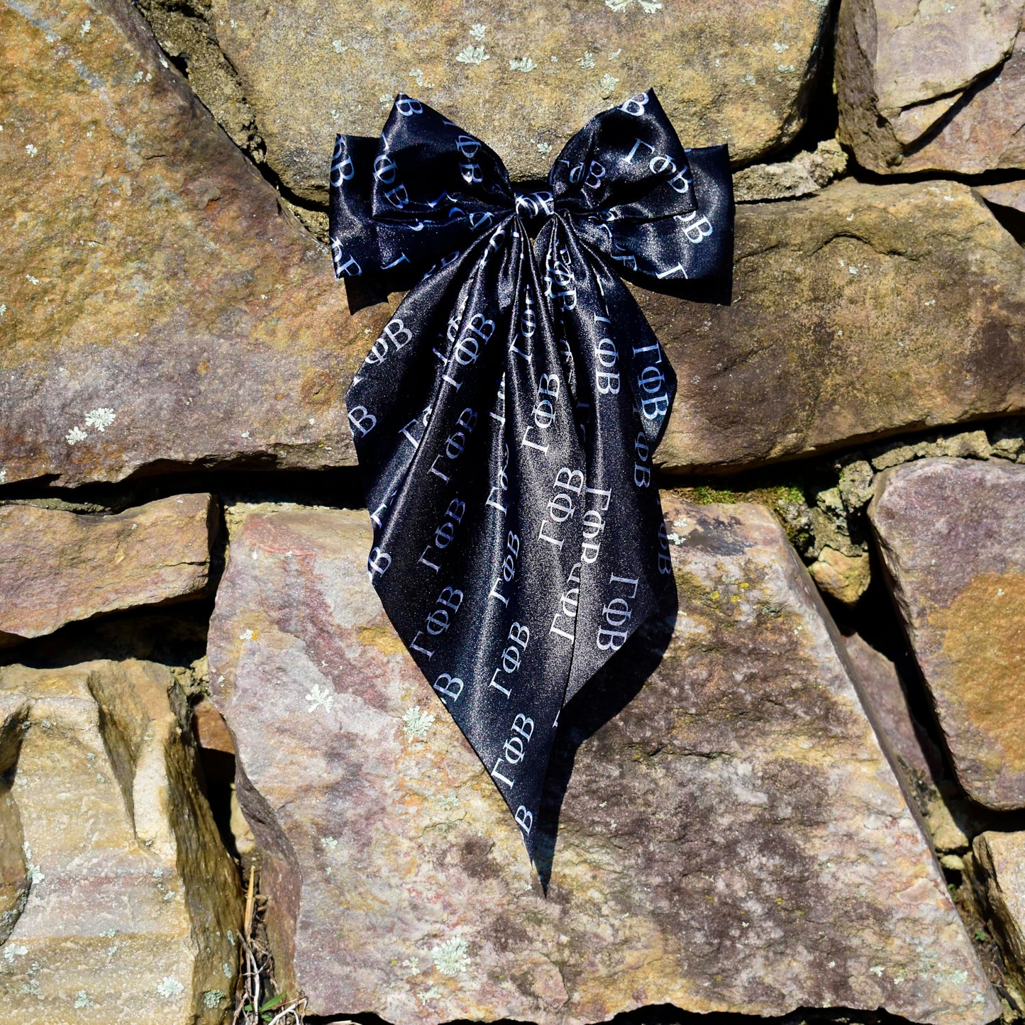 Delta Phi Epsilon Greek Letters Hair Bow