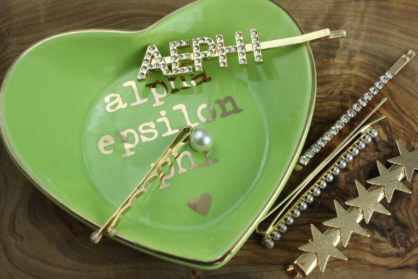 Alpha Epsilon Phi Ceramic Ring Dish