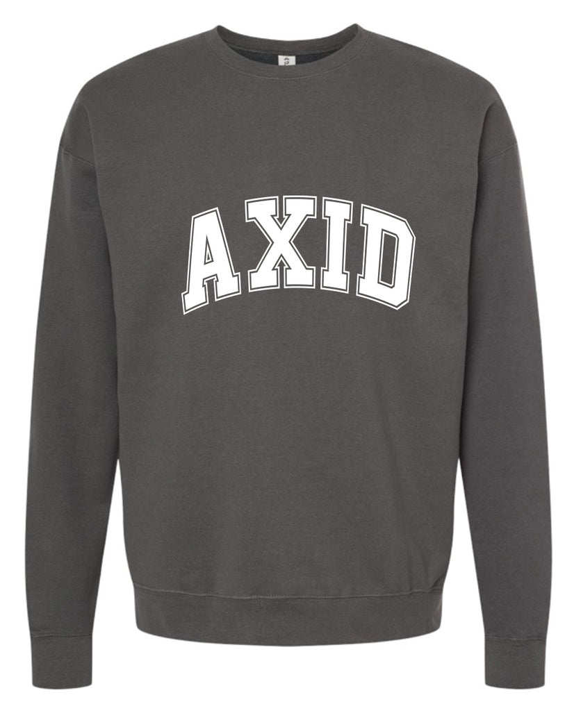 Alpha Xi Delta Sweatshirt- Crewneck Varsity Letters Design