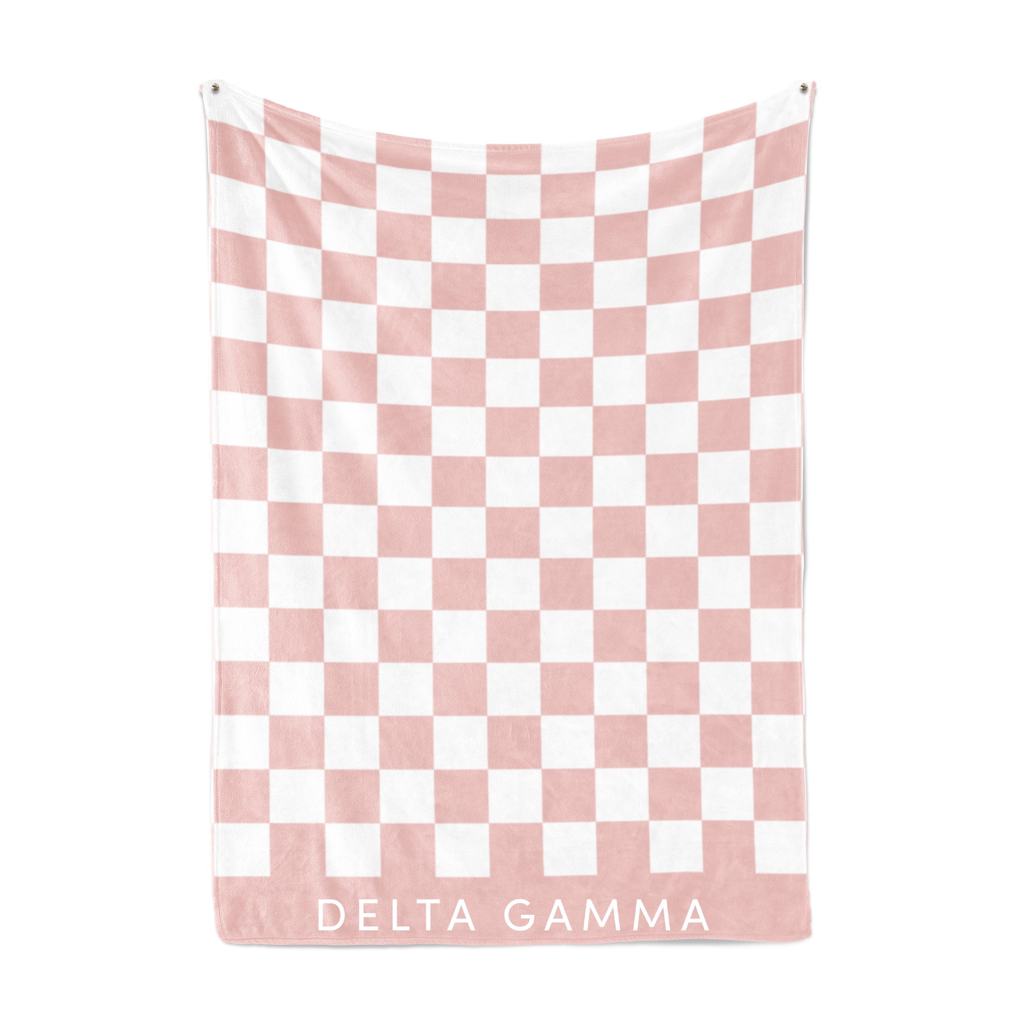 Delta Gamma Thick Blanket, Stylish Checkered Blanket 50 in X 62 in –  SororityShop